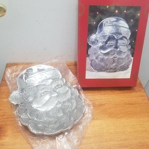 Home for the Holidays Santa candy dish